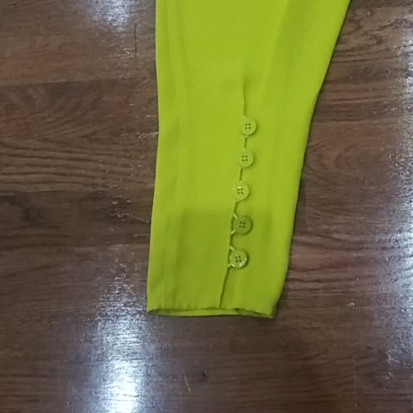 Emanuel Ungaro yellow crop pants - Picture 5 of 5